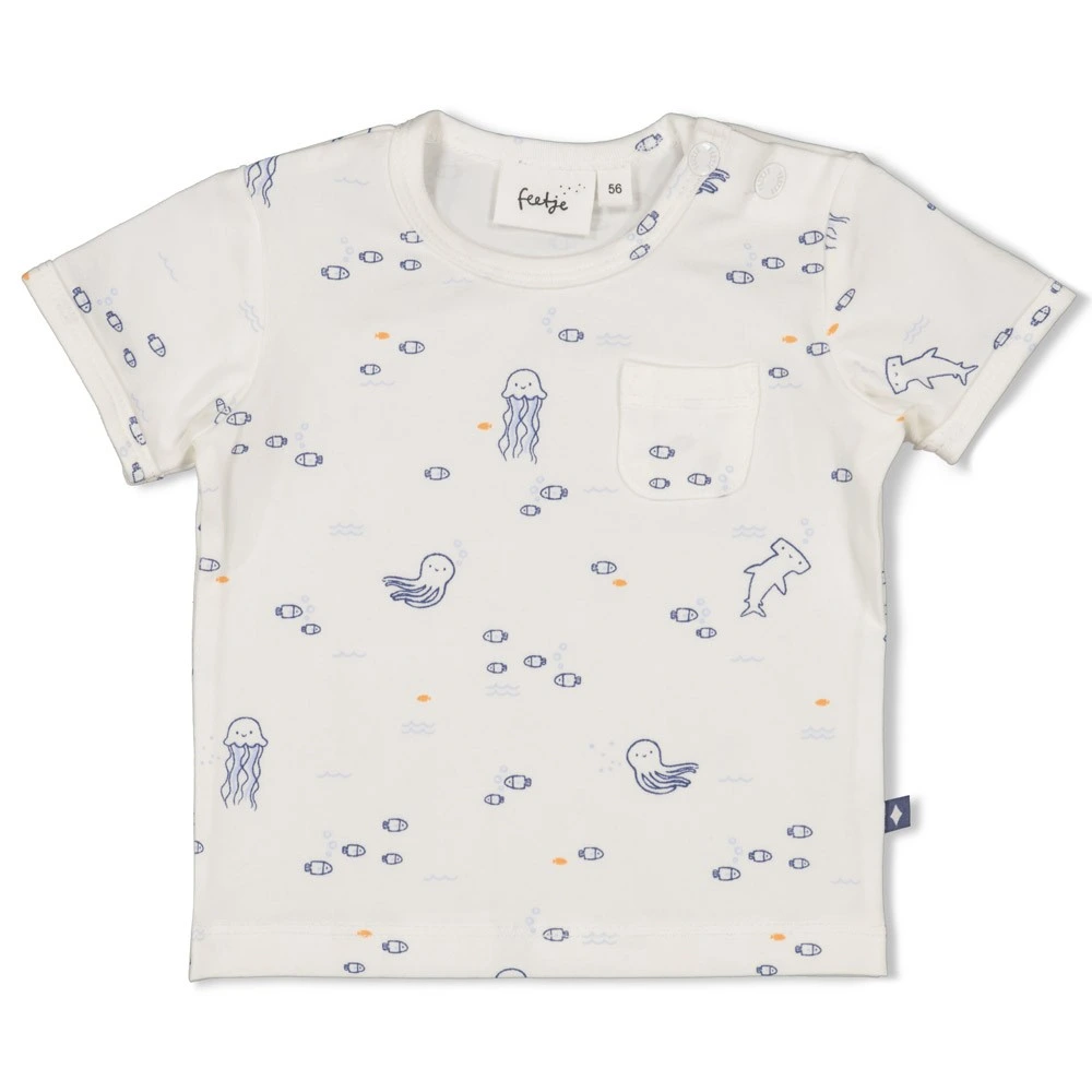 Shirt Blue Ocean Offwhite afbeelding
