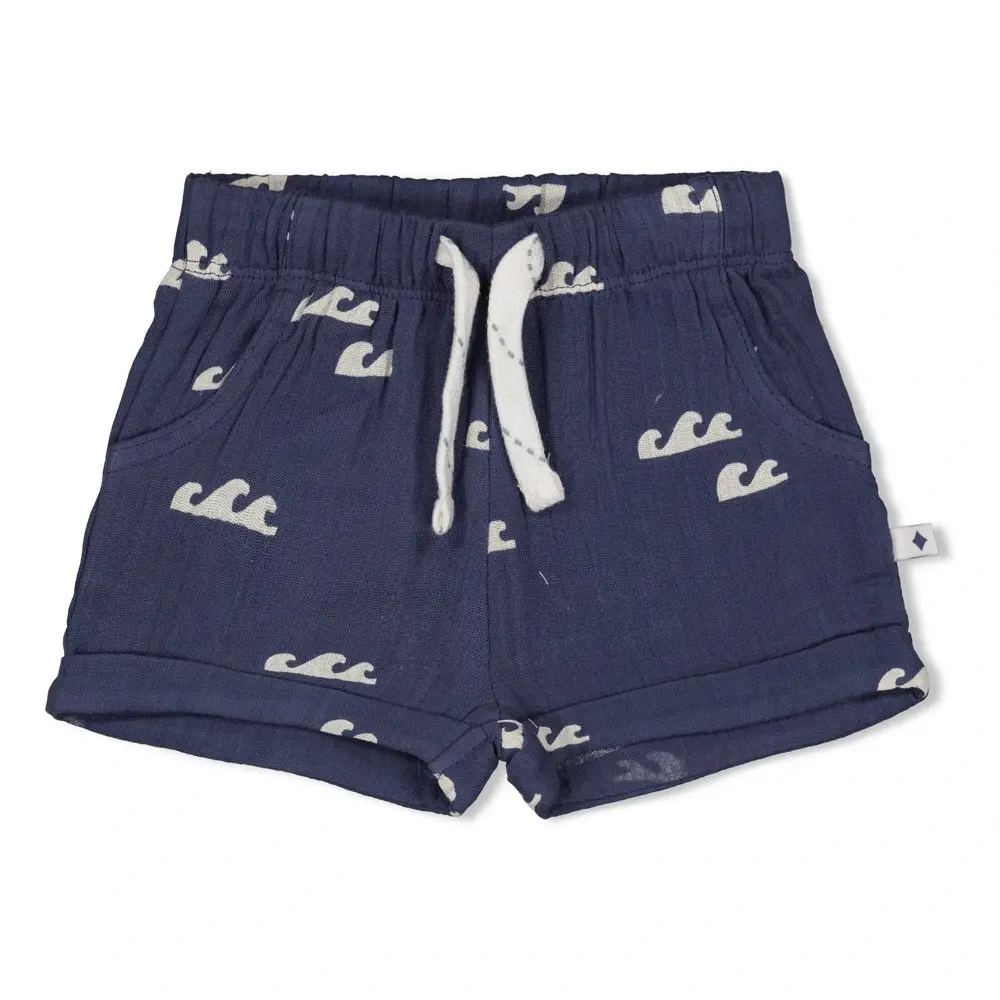 Feetje Babykleding Short Mousseline Summer Woven Indigo