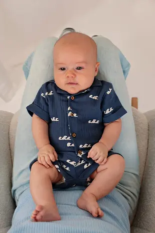 Feetje Babykleding Short Mousseline Summer Woven Indigo