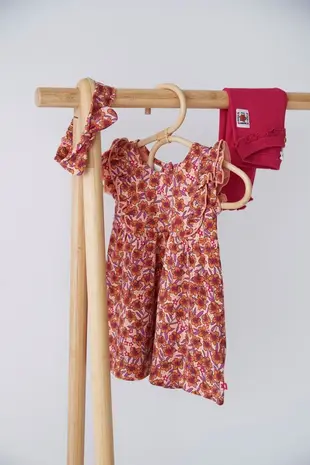 Feetje Babykleding Haarband Love Peace Aloha Perzik