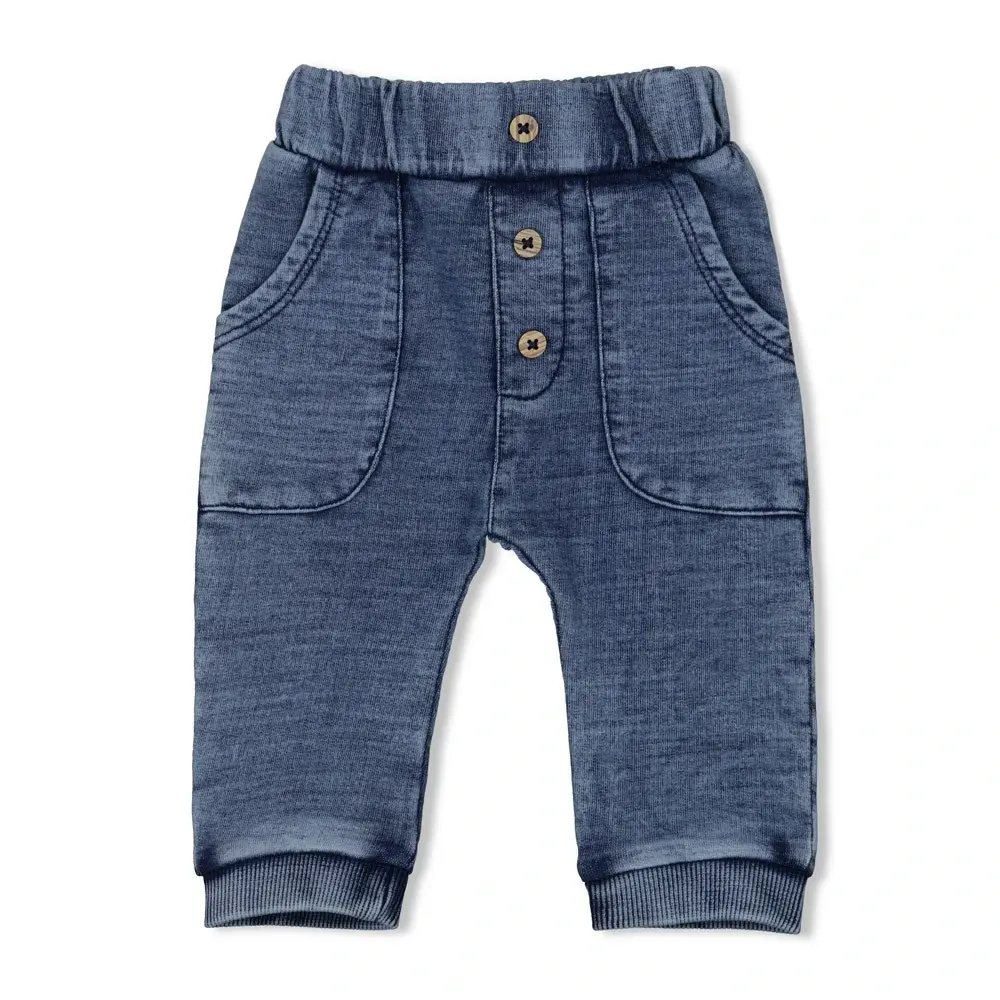 Feetje Babykleding Broek Denim Safari Savage Lichtblauw Denim