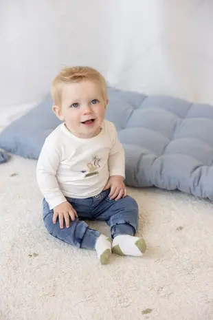 Feetje Babykleding Broek Denim Safari Savage Lichtblauw Denim