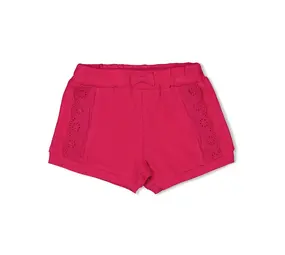Feetje Babykleding Short Love Peace Aloha Fuchsia
