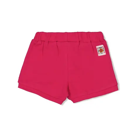 Feetje Babykleding Short Love Peace Aloha Fuchsia