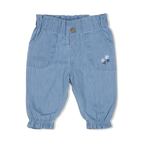 Feetje Babykleding Broek Ruches Summer Denims Lichtblauw Denim Feetje Babykleding Broek Ruches Summer Denims Lichtblauw Denim
