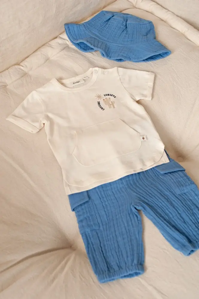 Feetje Babykleding Shirt Sssiesta Offwhite