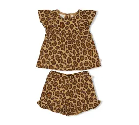 Feetje Babykleding Top & Short Mousseline Summer Woven Camel Feetje Babykleding Top & Short Mousseline Summer Woven Camel