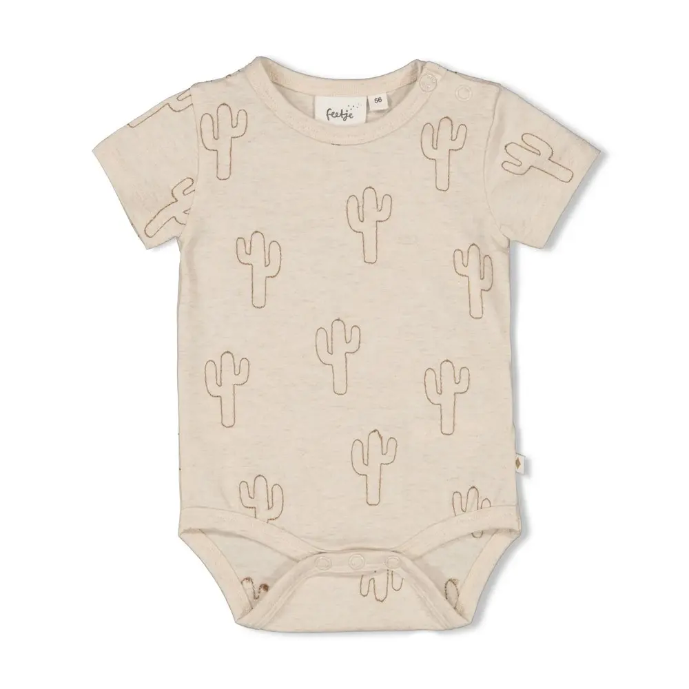 Feetje Babykleding Romper Sssiesta Offwhite Melange