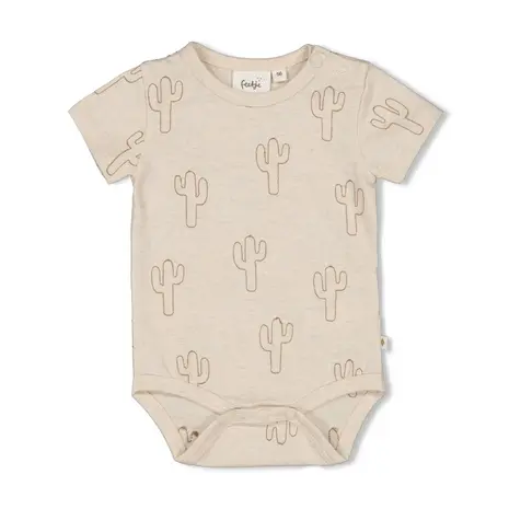Feetje Babykleding Romper Sssiesta Offwhite Melange