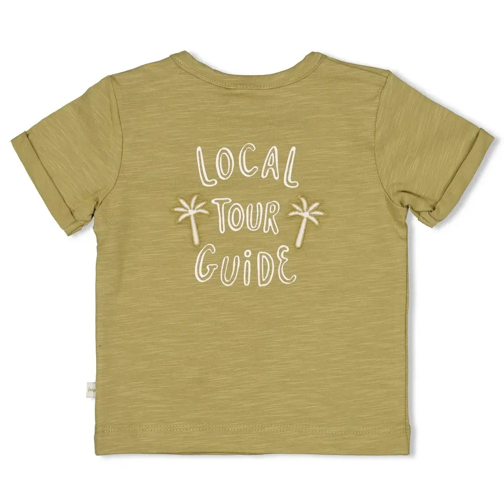 Feetje Babykleding Shirt Safari Savage Groen