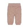 Feetje Babykleding Broek Pointelle Rib Delicate Flower Taupe