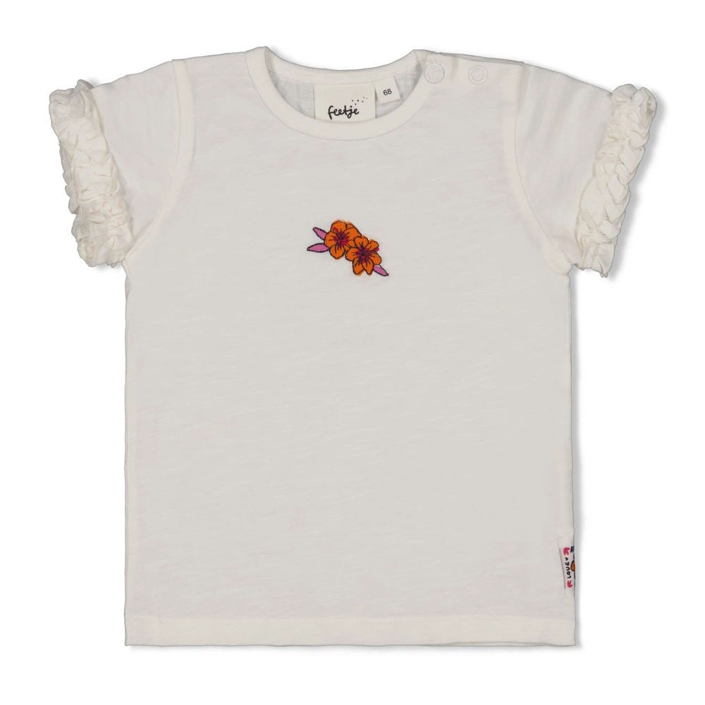 Shirt Love Peace Aloha Wit afbeelding