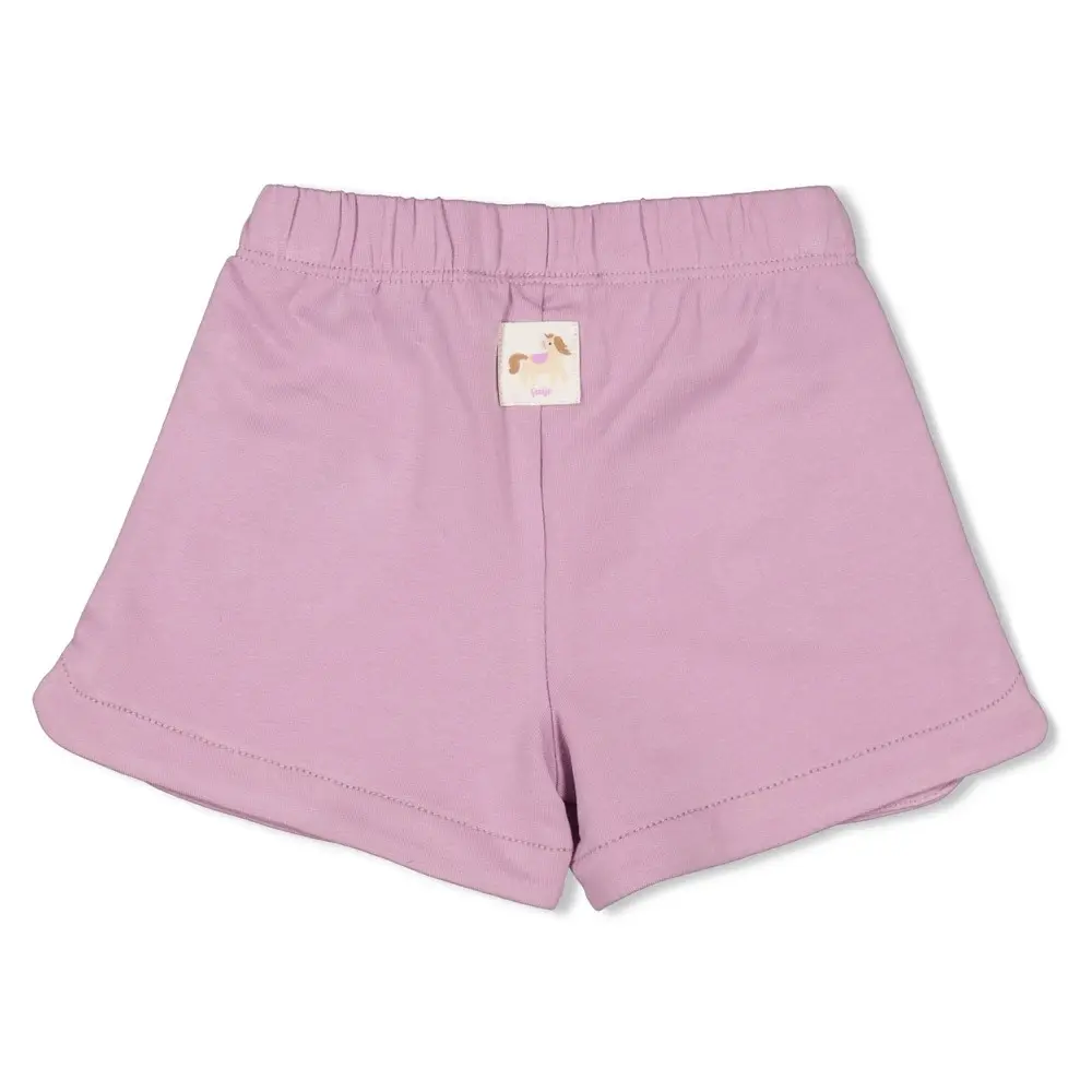 Feetje Babykleding Short Flower Ranch Violet