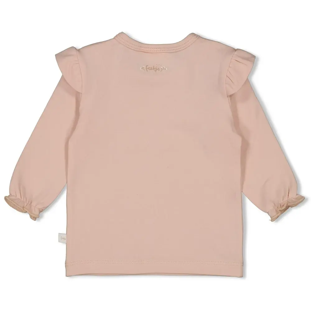 Feetje Babykleding Longsleeve Delicate Flower Lichtroze