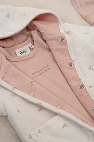 Feetje Babykleding Longsleeve Delicate Flower Lichtroze