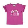 Feetje Babykleding Shirt Love Peace Aloha Paars