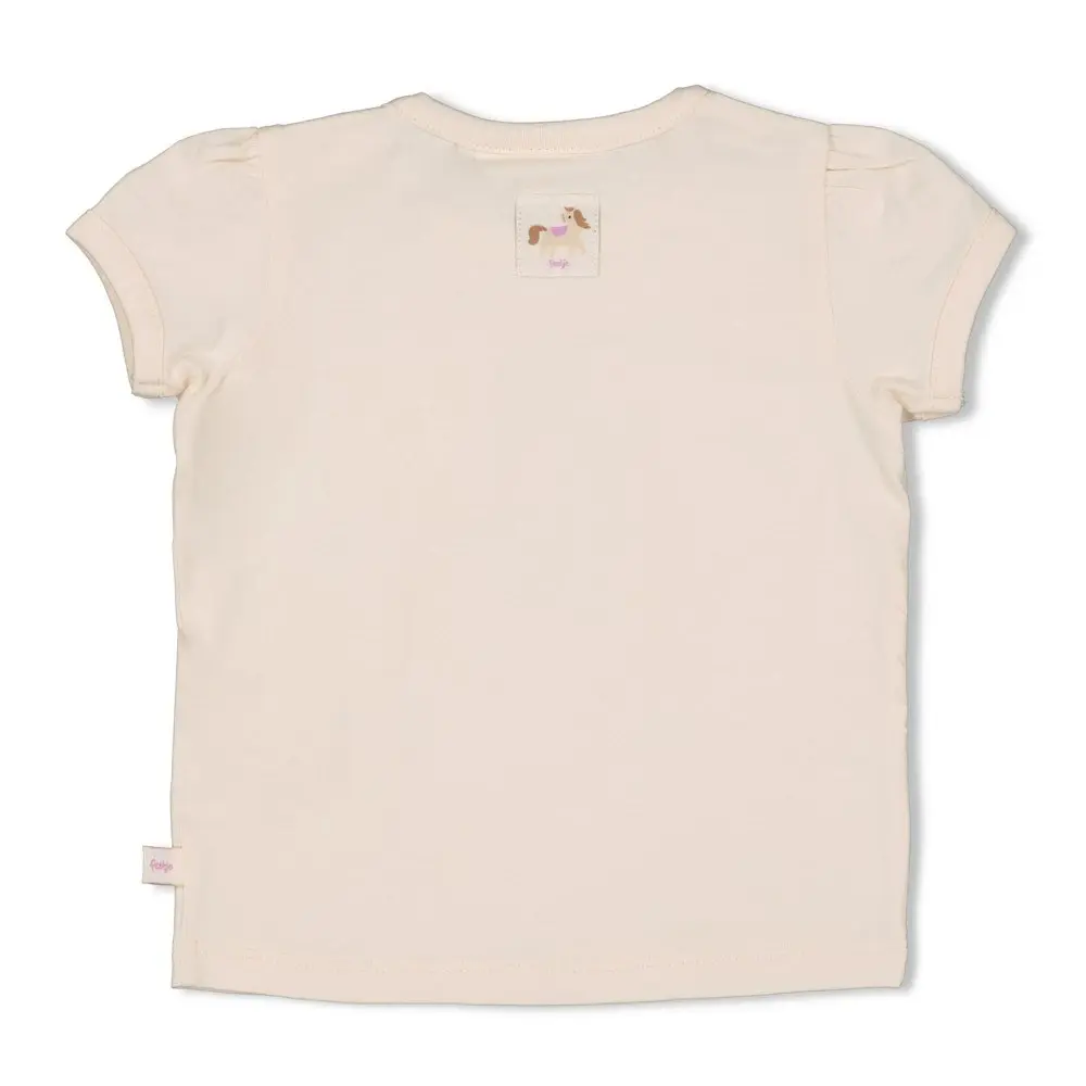 Feetje Babykleding Shirt Zakje Flower Ranch Offwhite