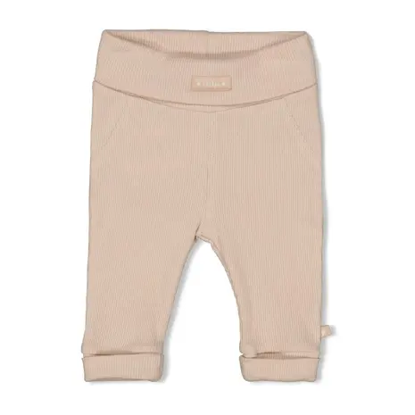 Feetje Babykleding Broek Rib Honey Bear Zand
