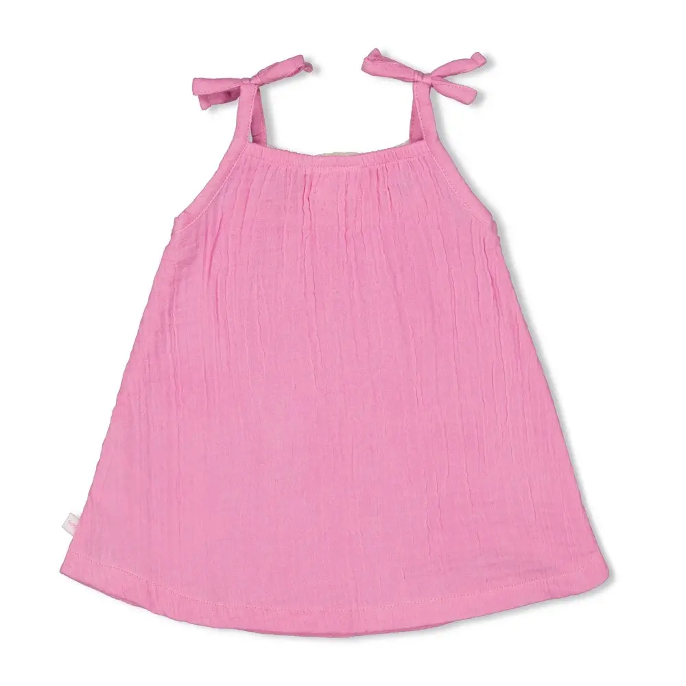 Feetje Babykleding Jurk Mousseline Summer Woven Fuchsia