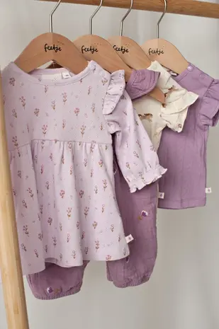 Feetje Babykleding Shirt Flower Ranch Offwhite