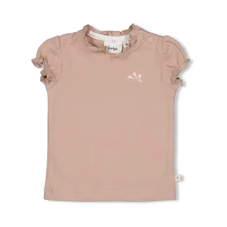 Feetje Babykleding Shirt Delicate Flower Taupe