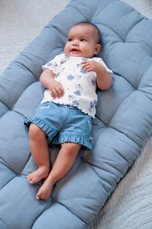 Feetje Babykleding Short Ruches Summer Denims Lichtblauw Denim Feetje Babykleding Short Ruches Summer Denims Lichtblauw Denim