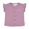 Feetje Babykleding Top Pointelle Rib Flower Ranch Violet