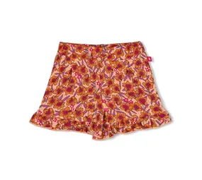 Feetje Babykleding Short Love Peace Aloha Perzik