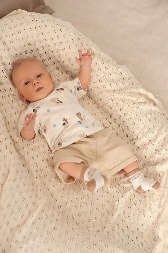 Feetje Babykleding Short Sssiesta Zand