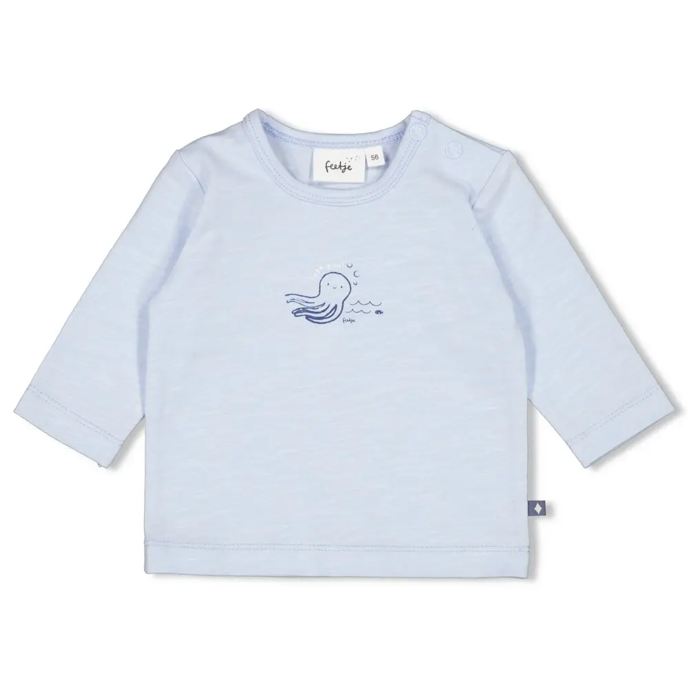 Feetje Babykleding Longsleeve Blue Ocean Blauw