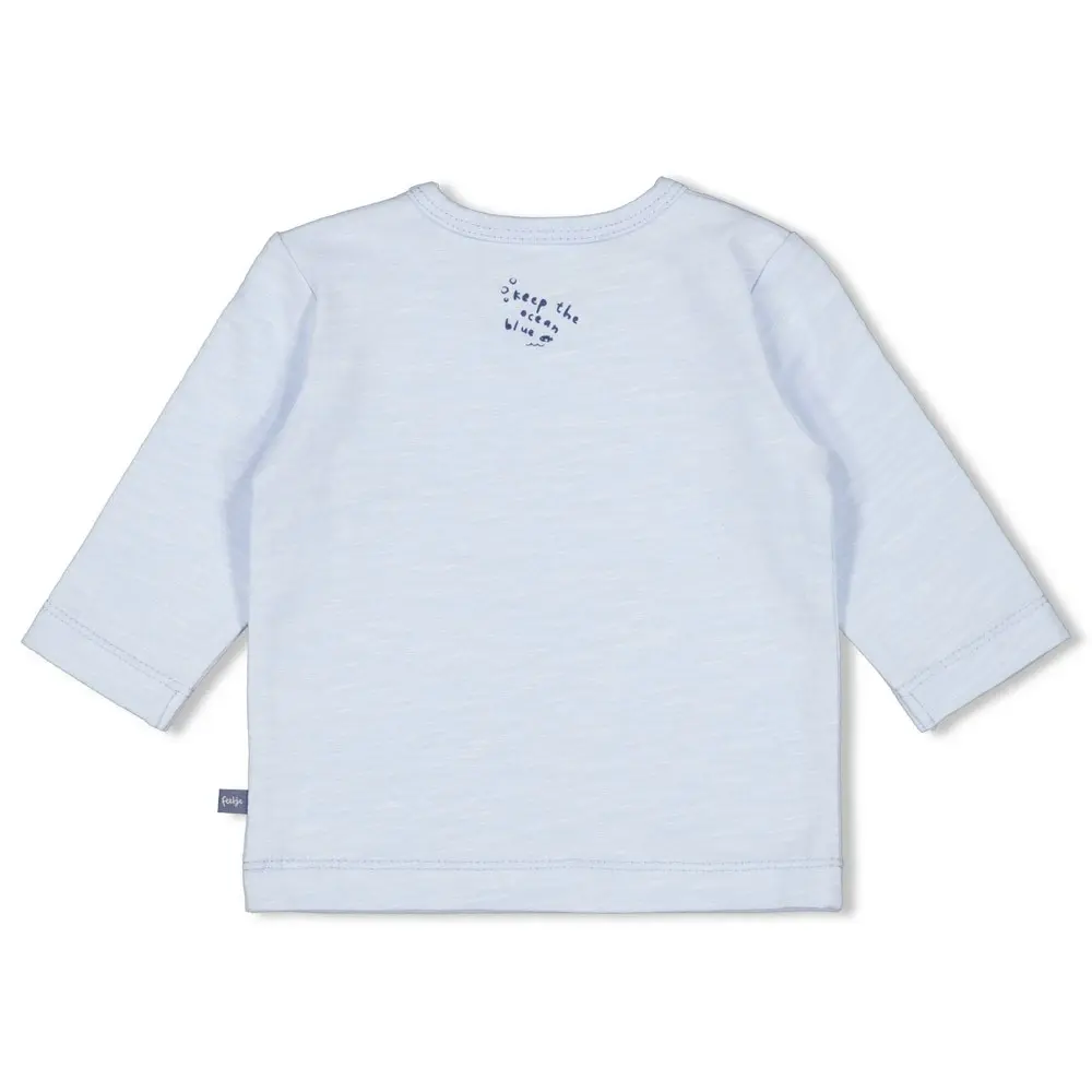Feetje Babykleding Longsleeve Blue Ocean Blauw
