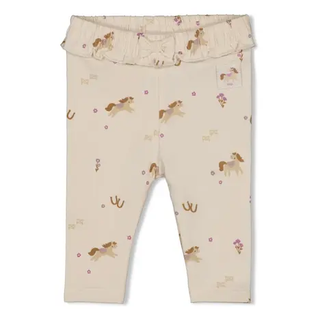 Feetje Babykleding Legging Flower Ranch Offwhite