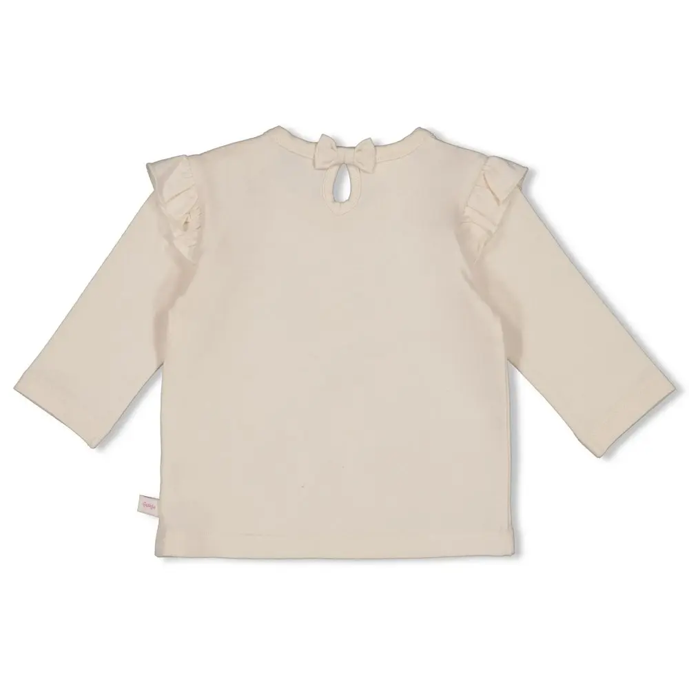 Feetje Babykleding Longsleeve Flower Ranch Offwhite