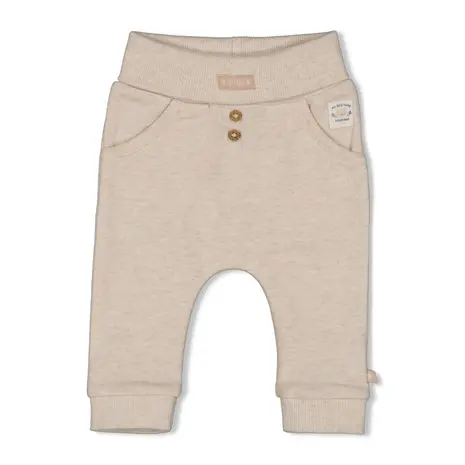 Feetje Babykleding Broek Honey Bear Offwhite Melange