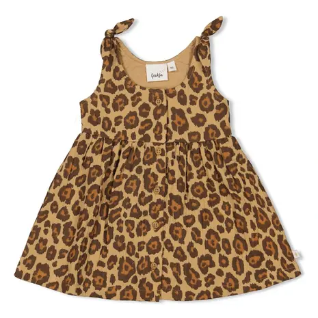 Feetje Babykleding Jurk Mousseline Summer Woven Camel