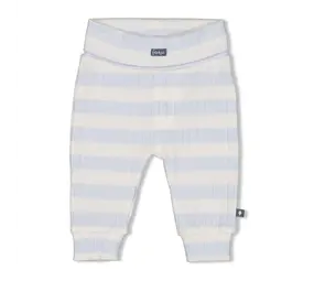 Feetje Babykleding Broek Rib Streep Blue Ocean Blauw
