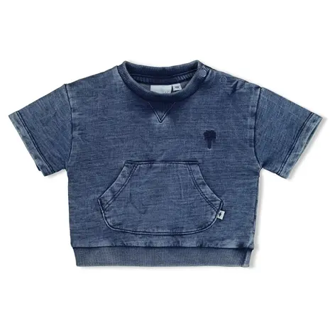Feetje Babykleding Shirt Denim Relaxed Fit Safari Savage Lichtblauw Denim