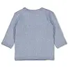 Feetje Babykleding Overslagshirt Rib Blue Ocean Blauw melange