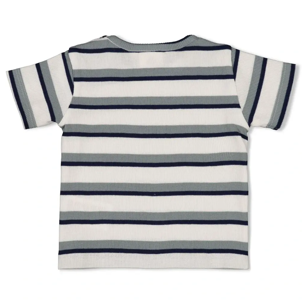 Feetje Babykleding Shirt Rib Streep Summer Denims Offwhite Feetje Babykleding Shirt Rib Streep Summer Denims Offwhite