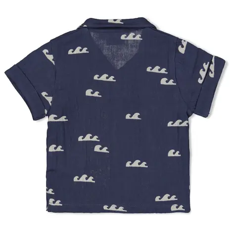 Feetje Babykleding Blouse Mousseline Summer Woven Indigo