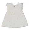 Feetje Babykleding Jurk Crinkle Delicate Flower Offwhite