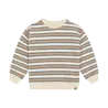 Daily7 Sweater Oversized Big Stripe Sandshell