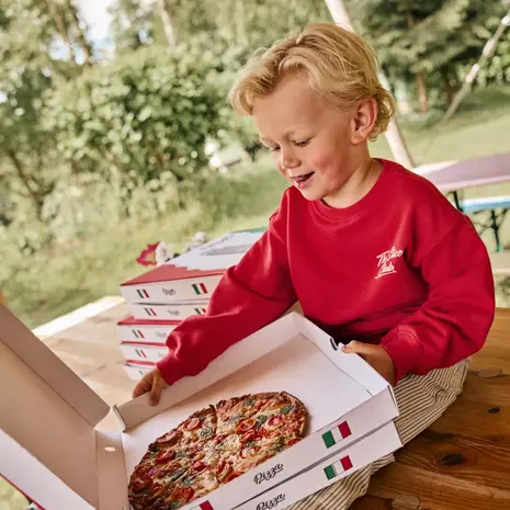 Daily7 Sweater Oversized Slice Club Chrysanthemum