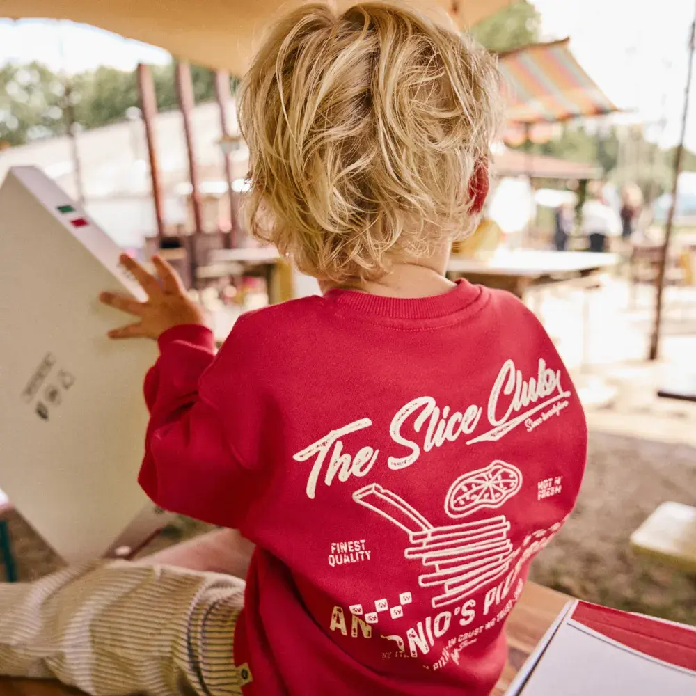 Daily7 Sweater Oversized Slice Club Chrysanthemum