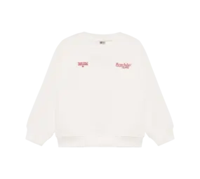 Daily7 Sweater Oversized Artwork Egret