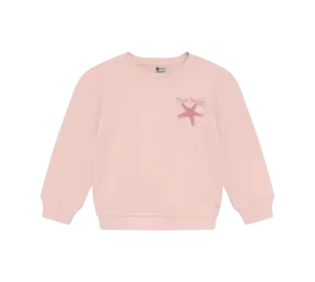 Daily7 Sweater Backprint Silver Pink