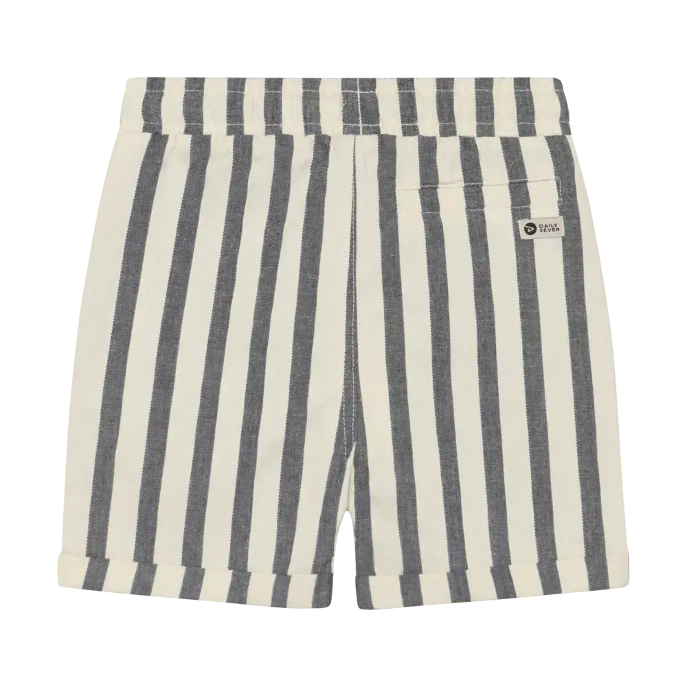 Daily7 Shorts Cotton Stripe Thunderstorm