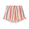 Daily7 Shorts Terry Striped Heather Rose