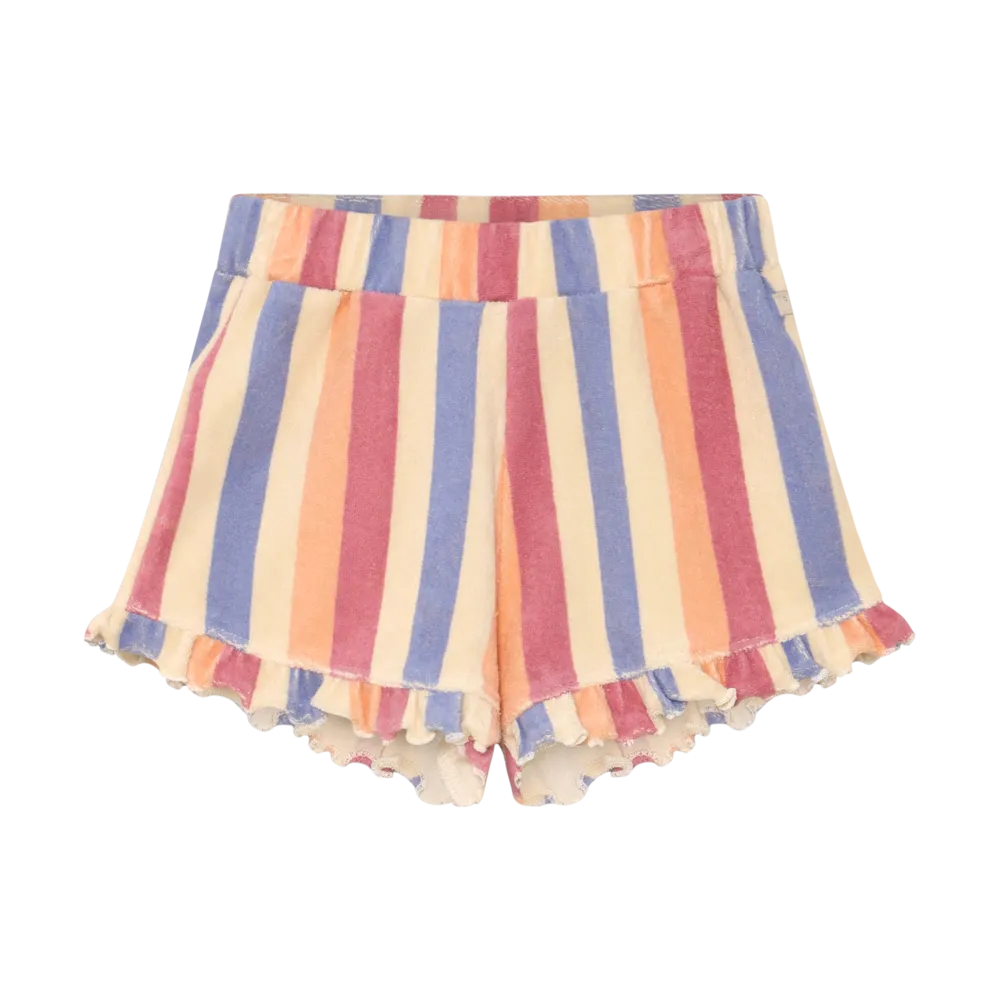 Shorts Terry Striped Heather Rose afbeelding