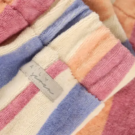 Daily7 Shorts Terry Striped Heather Rose